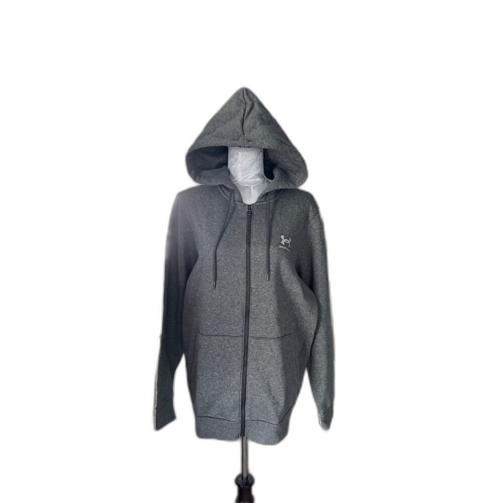 Under Armour Mens Gray Hoodie - Size Medium